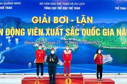 Đà Nẵng giành hạng Nhì toàn đoàn giải Bơi vô địch quốc gia 2021