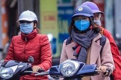 Miền Bắc trời rét, khô hanh