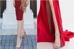 Đỗ Thị Hà mê diện đi diện lại một kiểu giày dù lộ khuyết điểm bàn chân xấu