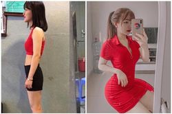 Lên báo Trung nhờ màn 'lột xác', gái xinh lộ sắc vóc miễn chê