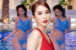 Ngọc Trinh thả dáng cực nuột trên nền nhạc remix, nhan sắc và chiếc eo 'con kiến' hút trọn spotlight