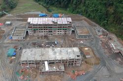 Dự án Bệnh viện đa khoa Mường Khương: Phấn đấu vượt tiến độ