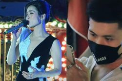 Lâm Bảo Châu mải mê bấm điện thoại lúc Lệ Quyên đang diễn, dân mạng tranh cãi dữ dội