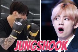 BTS: Đến V cũng thấy sốc khi xem các clip Jungkook tập boxing