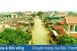 Quảng Lộc hoàn thành mục tiêu xây dựng nông thôn mới nâng cao