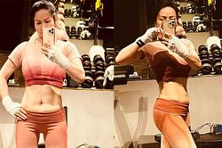 Không phải sao nam, chính Nhật Kim Anh mới là người vừa khoe bụng 6 múi khiến Trang Trần phải lên tiếng