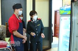 Kiểm tra công tác đảm bảo ATTP dịp Tết Nguyên đán tại thành phố Tam Điệp