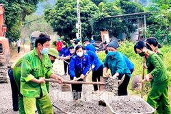 Tuổi trẻ Sơn Dương sôi nổi các phong trào thi đua