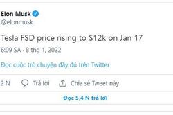 Tesla tăng giá phần mềm 'tự lái hoàn toàn' lên 12.000 USD tại Mỹ