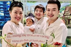 Diễn viên Lê Khánh sinh con thứ 2 ở tuổi 40