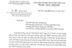 3 môn không có phần thi thực hành trong kỳ thi học sinh giỏi quốc gia THPT