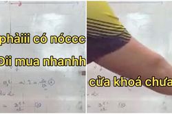 Đang dạy thì bút hết mực, thầy giáo 'sai nóc nhà' đi mua hộ, cái kết khiến học sinh cười ra nước mắt