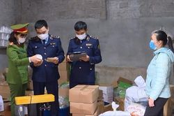 Bắt giữ 1,2 tấn hàng hóa không có giấy tờ chứng minh nguồn gốc