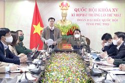 Quốc hội thảo luận trực tuyến