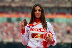 Nhan sắc đỉnh cao của VĐV nhảy xa Ivana Spanovic