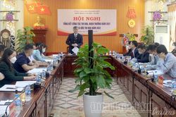 Khối thi đua Văn hóa - Xã hội ký kết giao ước thi đua năm 2022