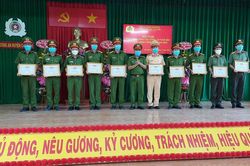 Công an huyện Cát Tiên tổng kết công tác năm 2021