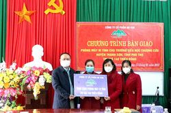 Bàn giao phòng máy vi tính cho Trường tiểu học Thượng Cửu, huyện Thanh Sơn