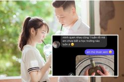 Được hỏi học trường gì, chàng trai gửi hình quả mít liền chửi té tát, sự thật khiến cô gái tiếc hùi hụi