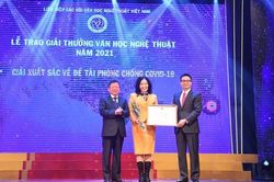 Giải thưởng văn học nghệ thuật 2021 vinh danh tác phẩm về phòng chống COVID-19