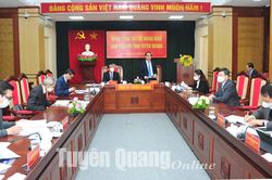 Đoàn công tác Bộ Ngoại giao làm việc tại tỉnh
