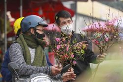 Hà Nội: Nhộn nhịp người dân đi chợ Tết, chơi xuân ngày cuối tuần