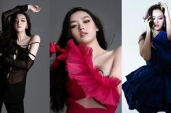 Á hậu Tường San quyến rũ khó cưỡng trong loạt ảnh tái xuất hậu sinh em bé
