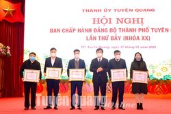 Thành phố Tuyên Quang tập trung, quyết liệt, đẩy mạnh phát triển kinh tế - xã hội từ những ngày đầu năm 2022