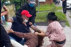 Cô gái bị đánh ghen trên quốc lộ