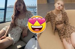 'Lịm tim' ngắm eo con kiến và đôi chân thon dài của Rosé Blackpink