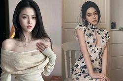 Mỹ nhân gợi cảm diện xường xám đẹp như trong tranh