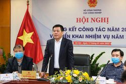 Bộ trưởng Nguyễn Hồng Diên giao 5 nhiệm vụ trọng tâm cho Cục Công nghiệp năm 2022