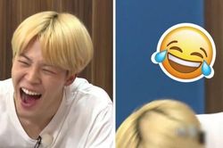 Khoảnh khắc đáng yêu của Jimin BTS khi cười đến nỗi 'mất hình'