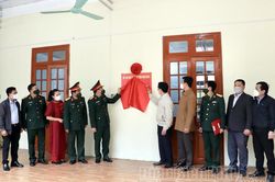 Bàn giao nhà ở bán trú cho Trường THCS xã Núa Ngam, huyện Điện Biên