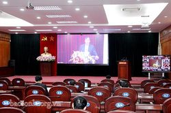 Hội nghị trực tuyến báo cáo viên Trung ương tháng 1/2022