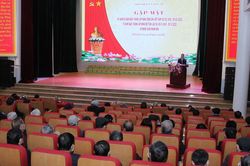 Thành ủy Lào Cai gặp mặt kỷ niệm 92 năm Ngày thành lập Đảng