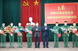 Thành phố Tam Điệp đón nhận và tư vấn, giới thiệu việc làm cho quân nhân xuất ngũ về địa phương năm 2022