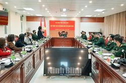 Bộ CHQS tỉnh gặp mặt các cơ quan báo chí