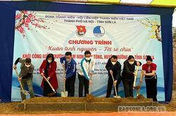 Khởi công xây dựng Điểm trường mầm non Huổi Tóng
