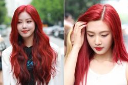 Nữ idol K-pop khiến fan 'mất máu' khi sở hữu mái tóc đỏ