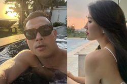 Thúy Ngân và Trương Thế Vinh lại bị soi đi bơi cùng nhau, khung cảnh và thời gian y hệt?