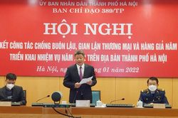 Hà Nội xử lý 25.306 vụ vi phạm về buôn lậu, gian lận thương mại trong năm 2021