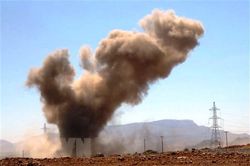 Hơn 200 người thương vong trong cuộc không kích ở miền Bắc Yemen
