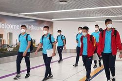 Đội tuyển Việt Nam đã đặt chân tới Australia