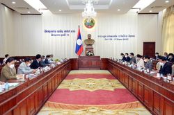 Lào thông qua nhiều vấn đề quan trọng trong năm 2022