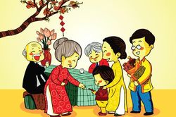 Phong tục mừng tuổi ngày Tết và những kiêng kị cần biết