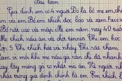 Làm văn kể về gia đình mình, bé trai lớp 2 thẳng thừng 'bóc phốt' chị gái khiến dân mạng cười ngất
