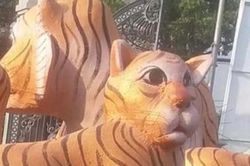 Loạt linh vật hài hước: Hổ Đồng Nai 'hờn cả thế giới'