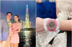 'Nữ đại gia quận 7' được chồng tặng đồng hồ, nghe giá mà choáng