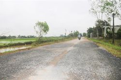 Tuyến đường Cồn Cỏ đã được sửa chữa